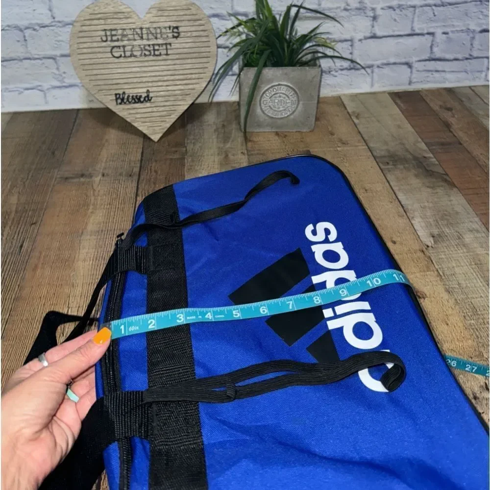 Adidas Defender IV Small Duffle Bag blue